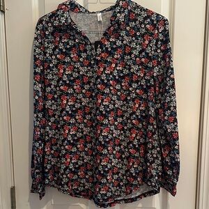 Newchoice Size L. Floral Women's Top - Multicolor
